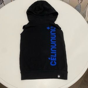 Nununu sleeveless hoodie